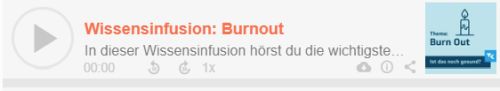 Wissensinfusion: Burnout
