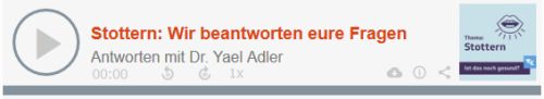 Stottern: Wir beantworten eure Fragen